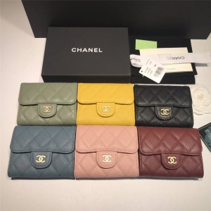 CHANEL香奈儿包官网中文版经典CF短款钱包卡包A31504