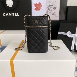 chanel官网包包价格香奈儿新款链条手机包AP2084