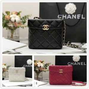 CHANEL香奈儿AS2877 新款方形盒子包斜挎包99114