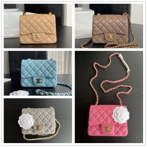 CHANEL香奈儿A35200 A01115 MINI Classic Flap CF 17 方胖子链条包