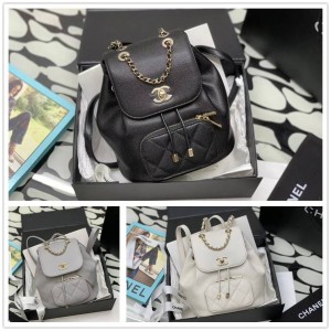 CHANEL香奈儿AS3530 新款22B Affinity Mini Backpack小号双肩包