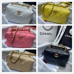 CHANEL香奈儿AS3229 迷你保龄球包手提链条包1267