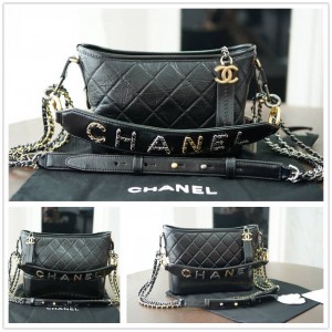 CHANEL香奈儿AS0865/AS0866/AS1582 GABRIELLE字母LOGO肩带流浪包