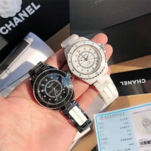 CHANEL香奈儿手表H5705 H5702 镶钻自动机械表J12男女同款腕表