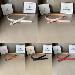 chanel中文官网香奈儿皮带原单真皮高端时尚双C经典扣2.0CM腰带